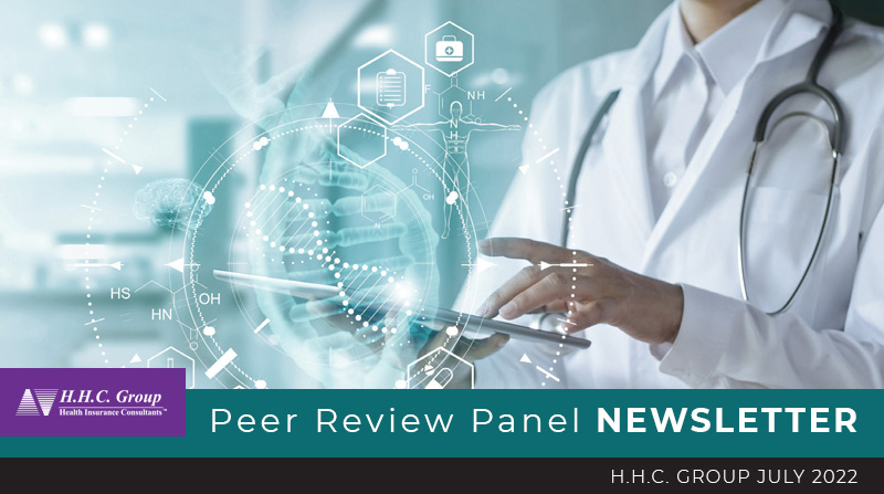 Peer Review Panel Newsletter July 2022